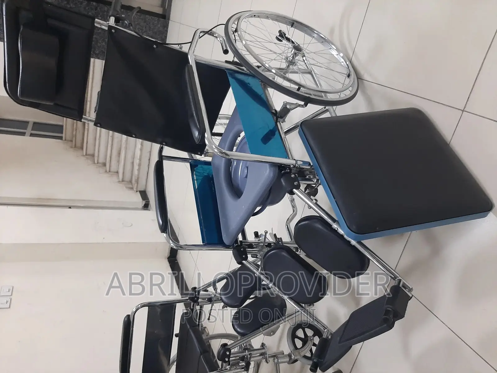 Reclining Commode Aluminium Wheelchair_wheelchair[Wheelchair