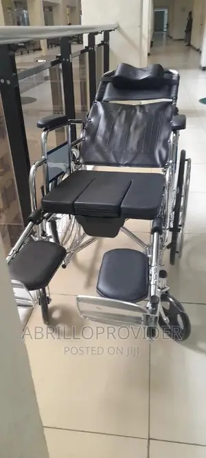 Folding Wheelchair/Bed±Commode Wheelchair/Toilet Wheelchair