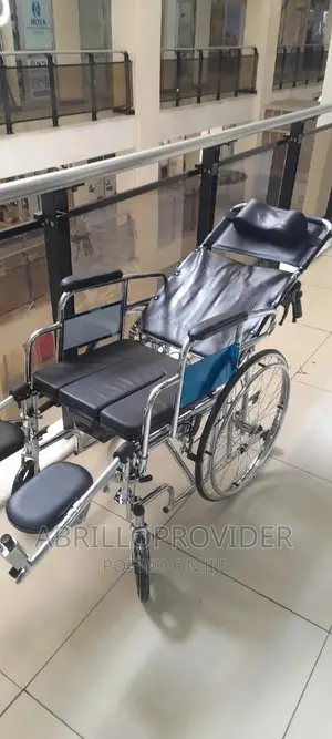 Folding Wheelchair/Bed±Commode Wheelchair/Toilet Wheelchair