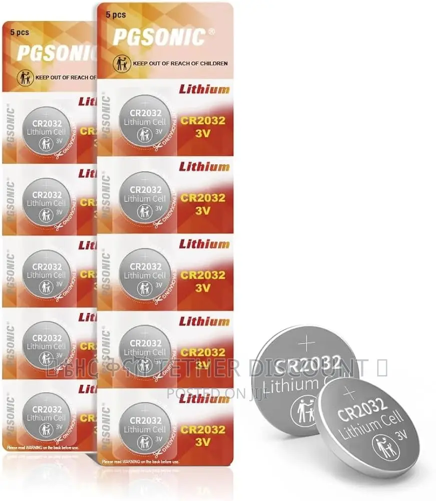 Pgsonic 3v Lithium Coin Battery / ኦሪጂናል የኮምፒዩተር ባትሪ