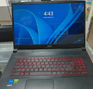 New Laptop MSI 16GB Intel Core I7 SSD 512GB