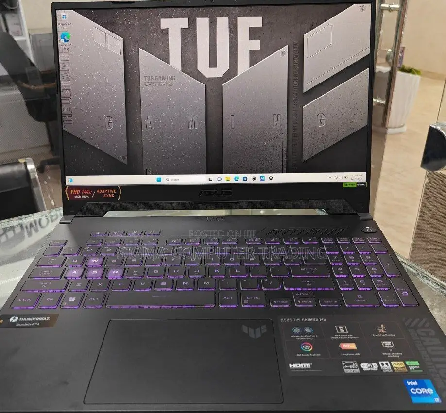 New Laptop Asus TUF Gaming A15 16GB Intel Core I7 SSD 1T