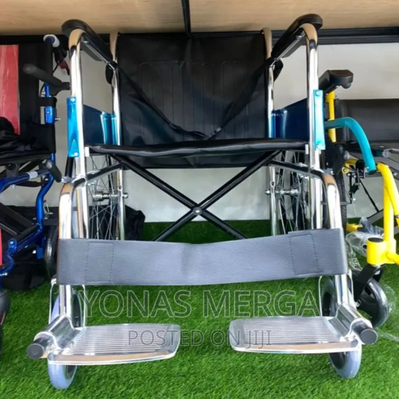 Wheelchair_hospitech Archives/Washable Dual Brake Wheelchair