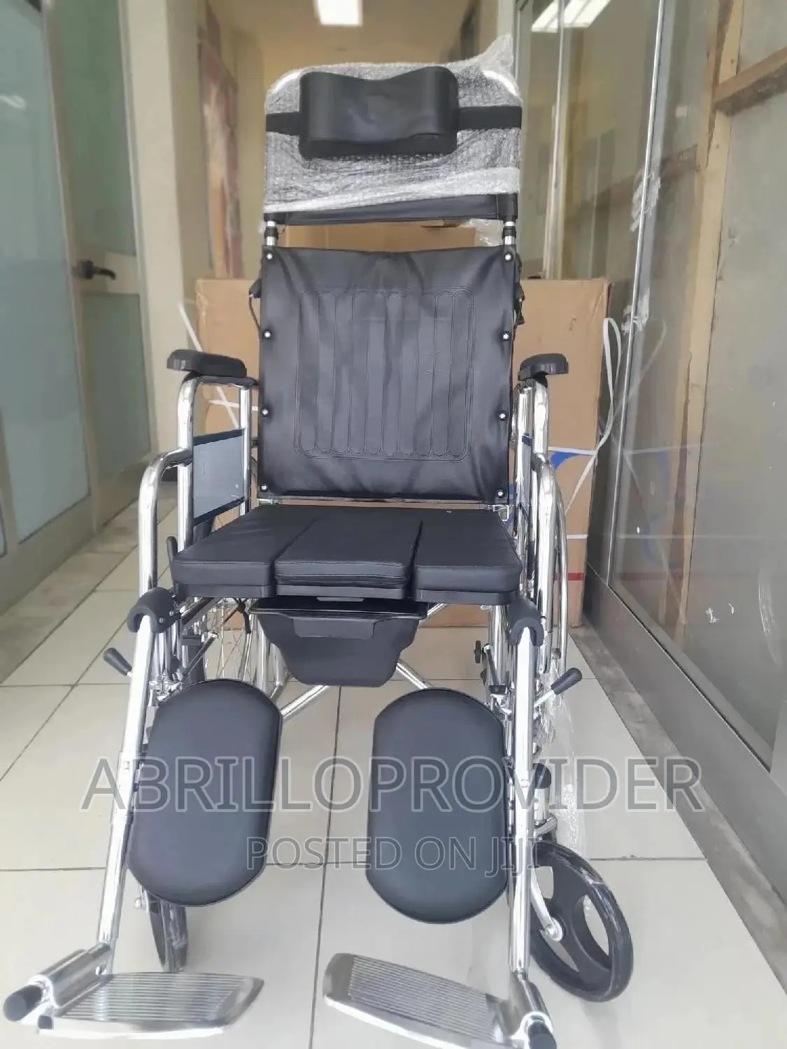 Homecare Wheelchair+Wheelchair-Wheelchair-Commode Wheelchair