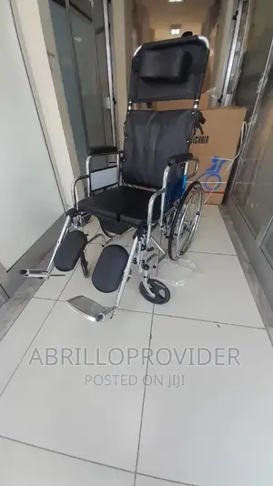 Toilet#Wheelchair~Reclining Wheelchair-Wheelchair*Wheelchair