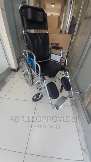 Toilet#Wheelchair~Reclining Wheelchair-Wheelchair*Wheelchair