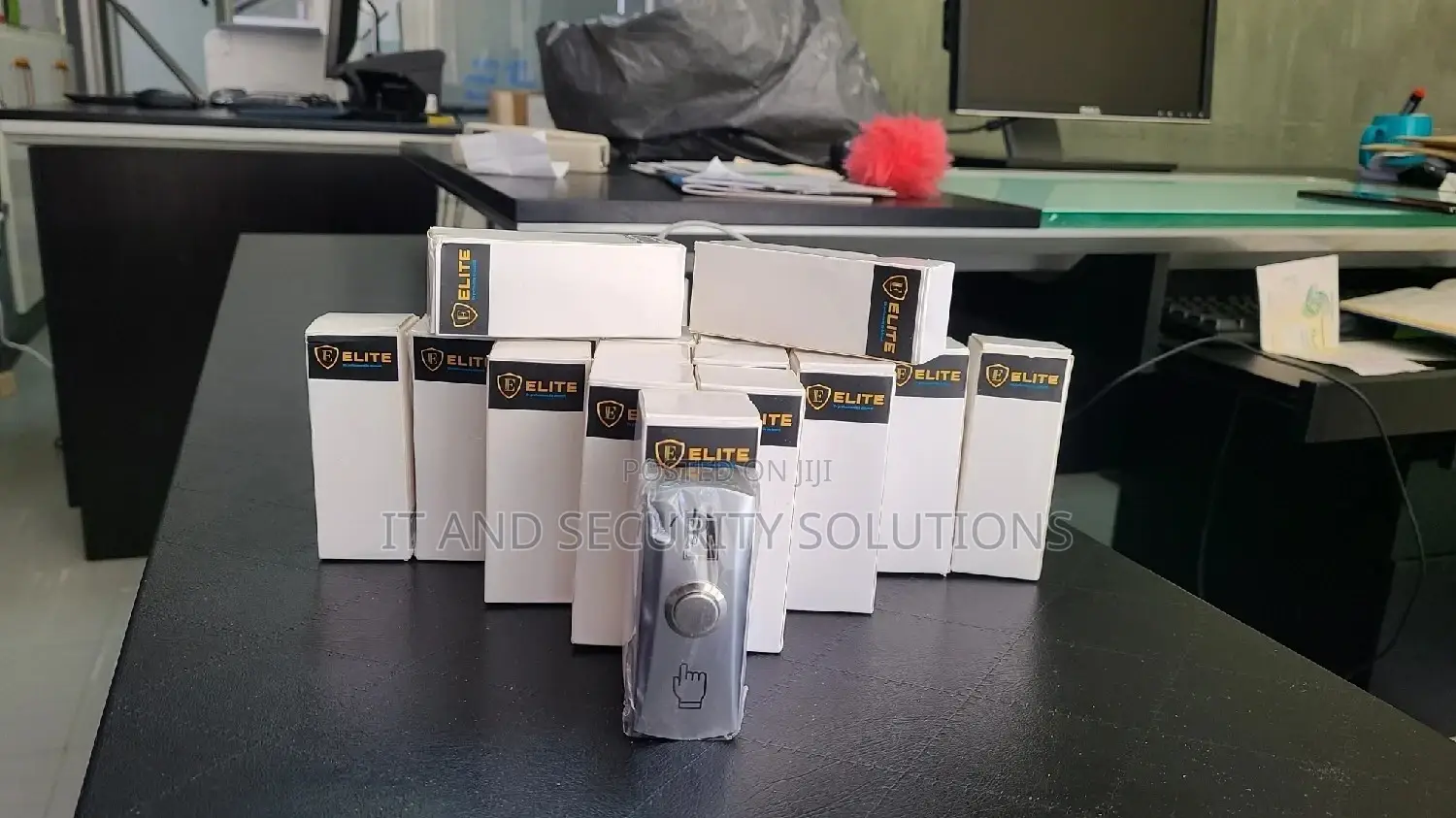 Exit Button With Remote Control or Push Button