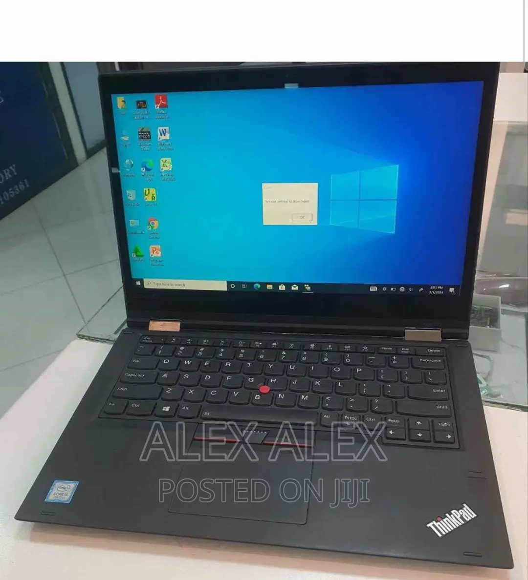 New Laptop Lenovo ThinkPad Yoga 16GB Intel Core I5 SSD 512GB