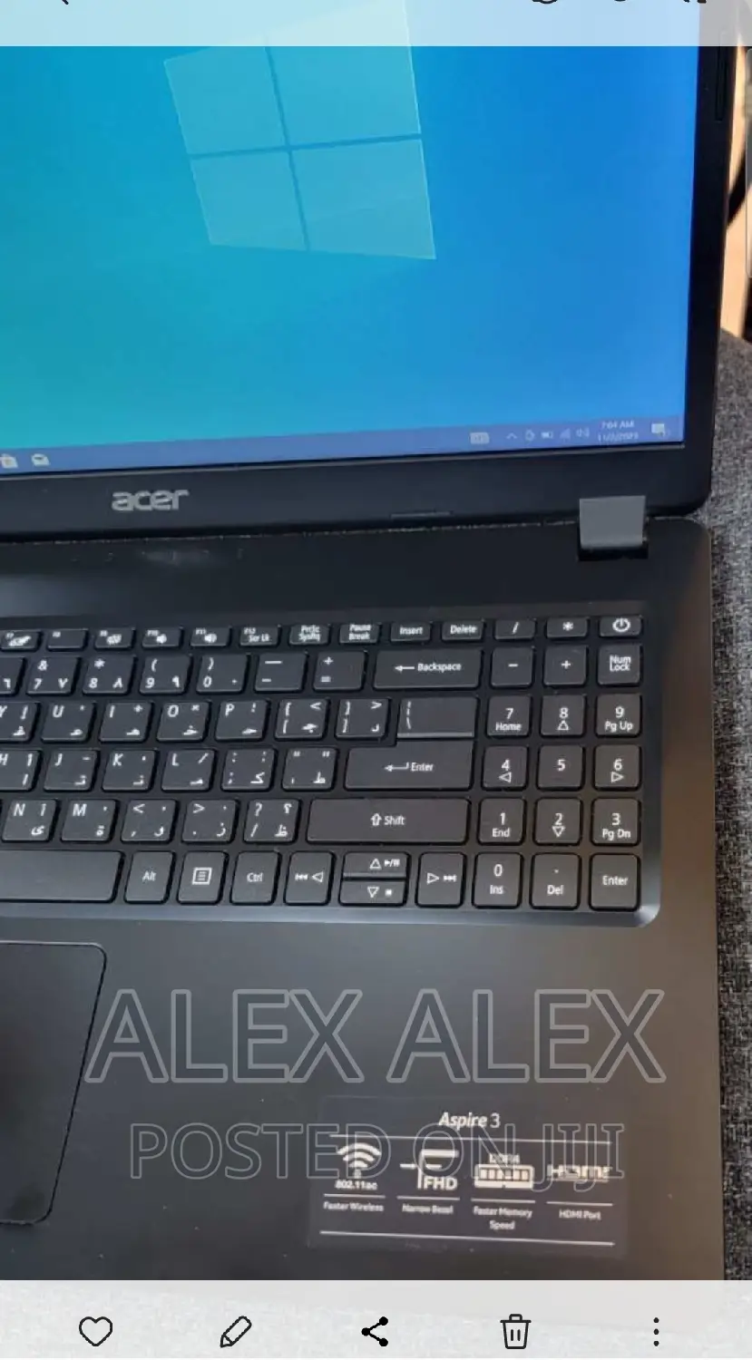 New Laptop Acer Aspire 5 8GB Intel Core I3 SSD 256GB