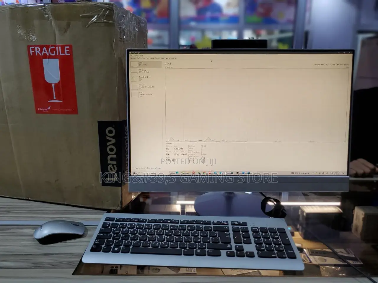 New Lenovo Ideacentre AIO 520 8GB Intel Core I7 HDD 1T