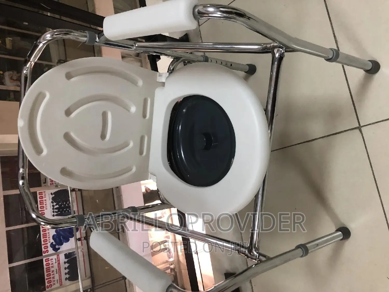 Toilet Chair-Commode Chair-Folding Chair-Commode Chair=Chair
