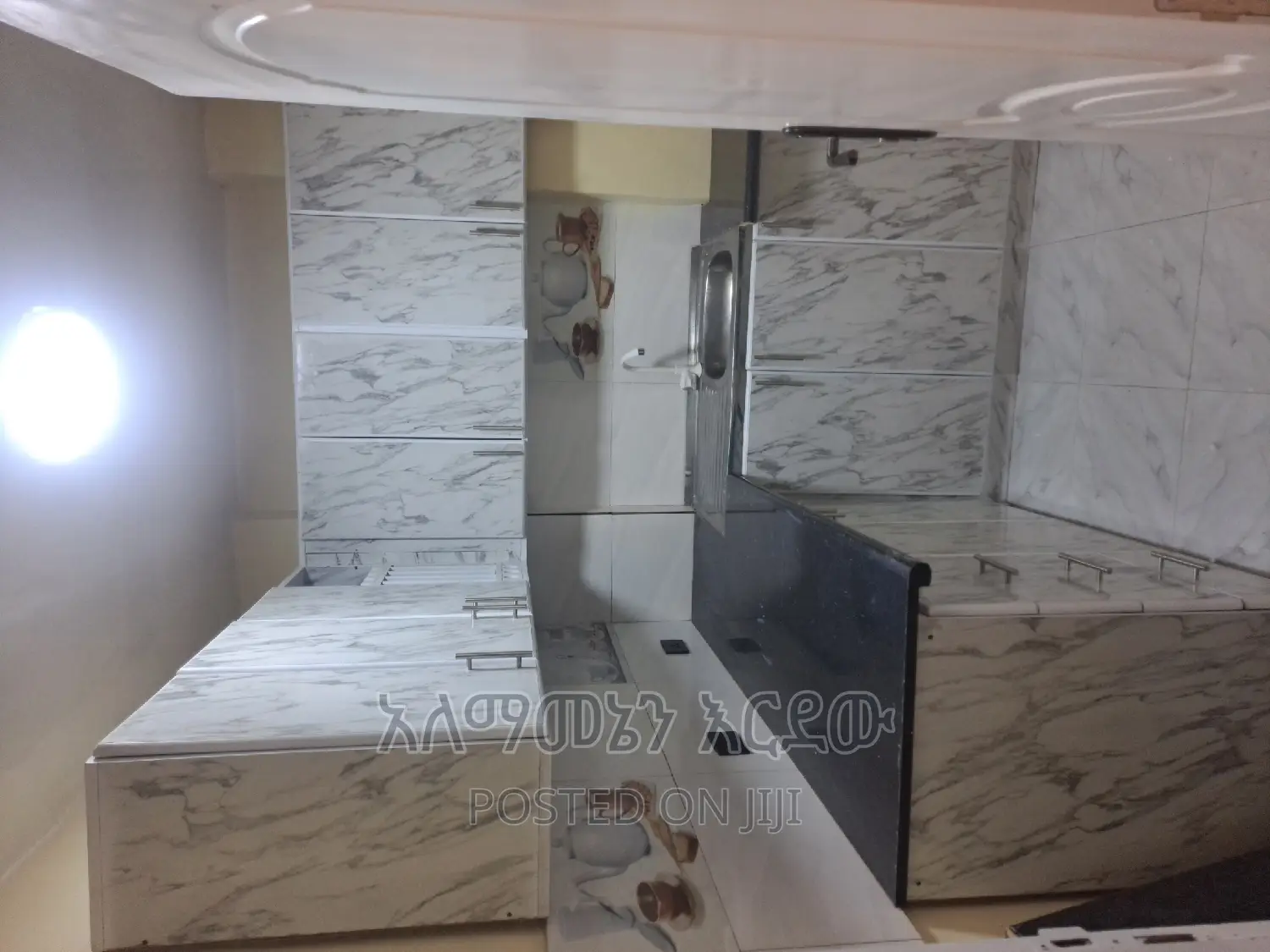 Furnished 1bdrm Condo in ሰሚት ኮንዶሚንየም, Bole for sale