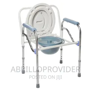 Commode Chair Toilet, Health Nutrition, Assistive Rehabi