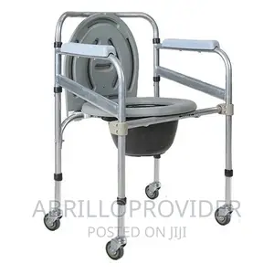 Photo - Commode Toilet Chair,Weight Capacity Heavy Duty Bedside Comm