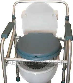 Photo - Commode Chair Bedside Commode Toilet Surround Chair/Toilet