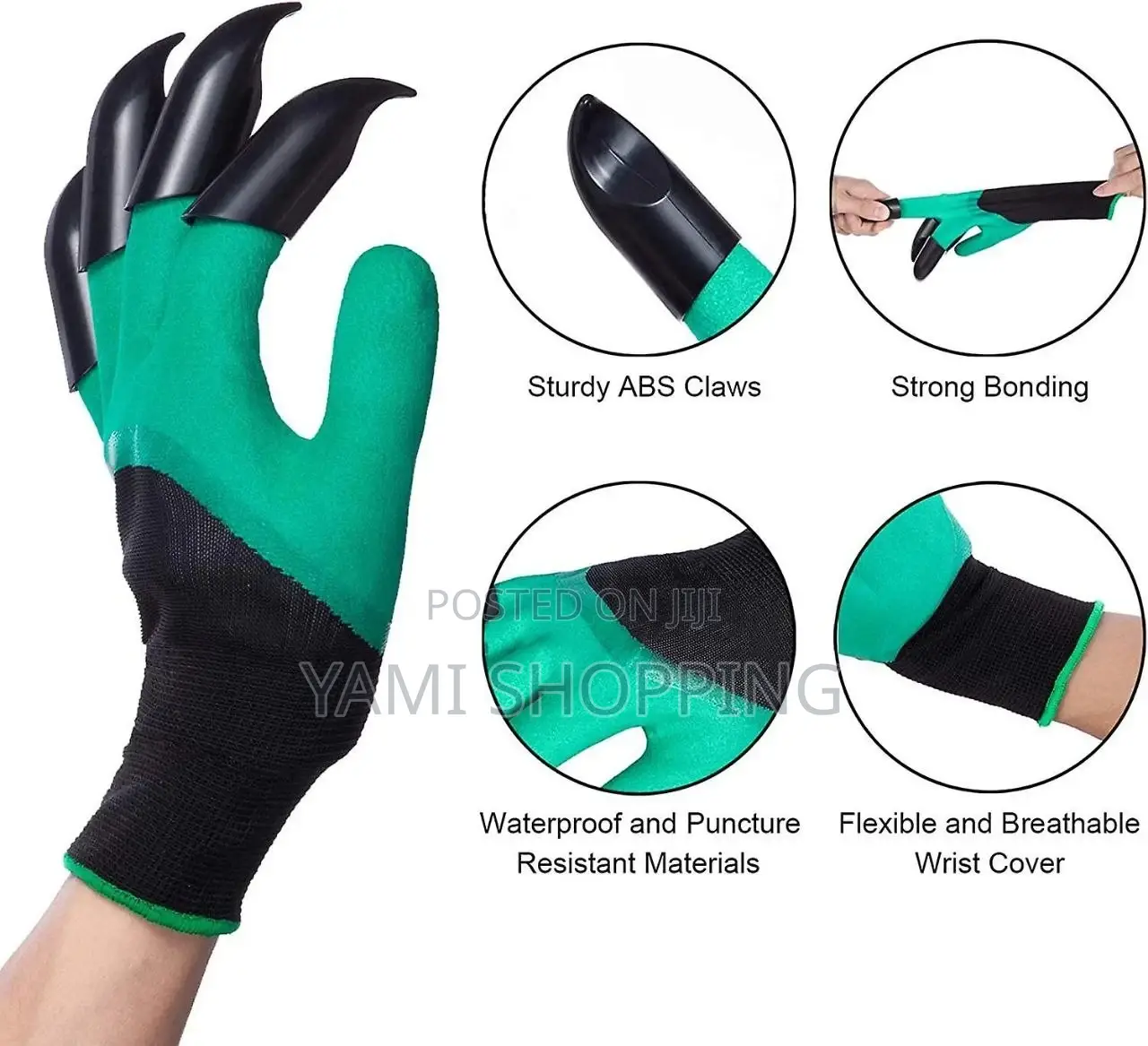 Gardening Gloves With Claws