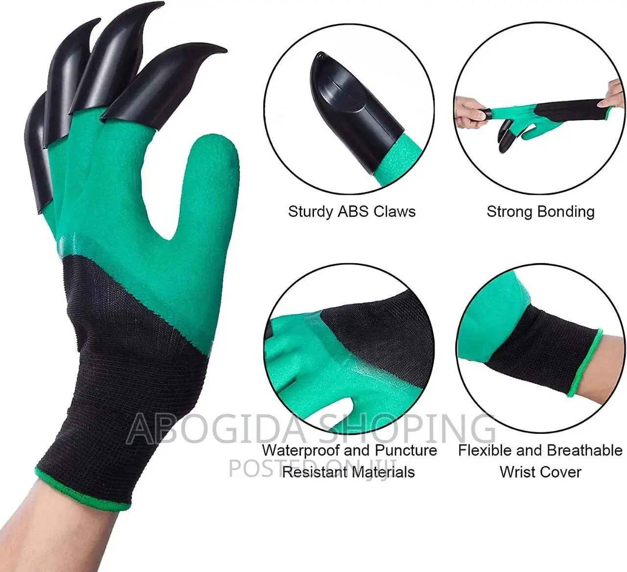 Gardening Gloves With Claws