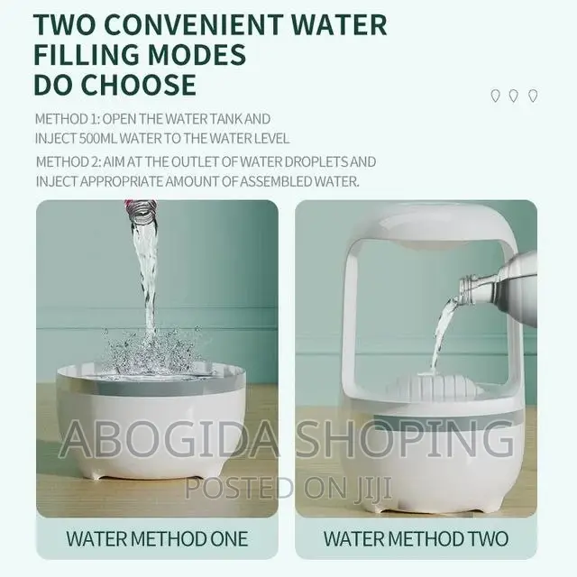 Anti-Gravity Water Drop Humidifier