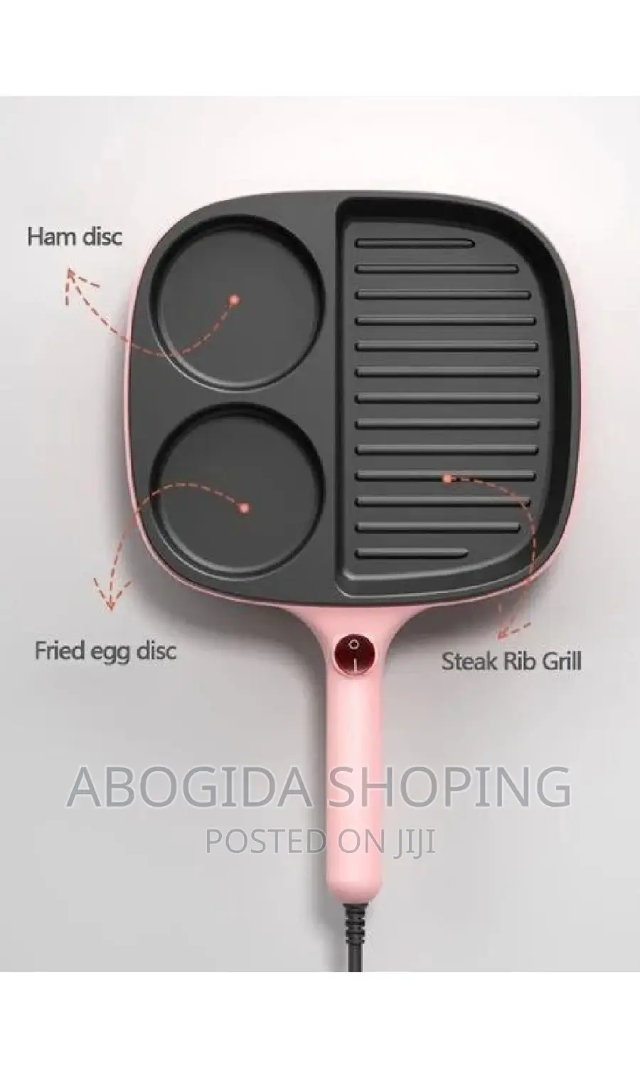 3in1 Multifunctional Non Stick Electric Pan