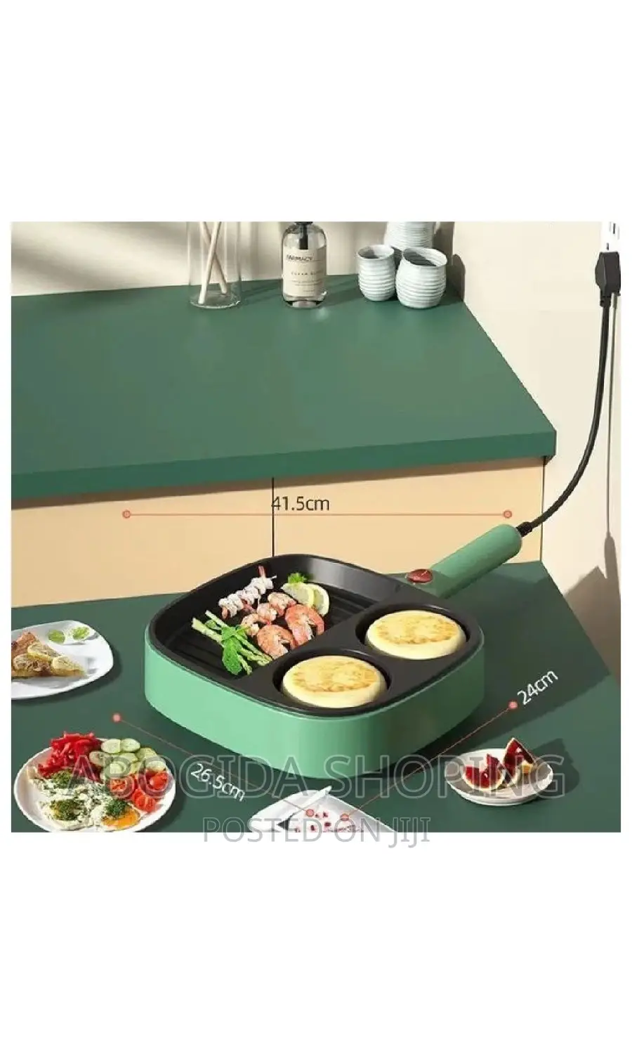 3in1 Multifunctional Non Stick Electric Pan