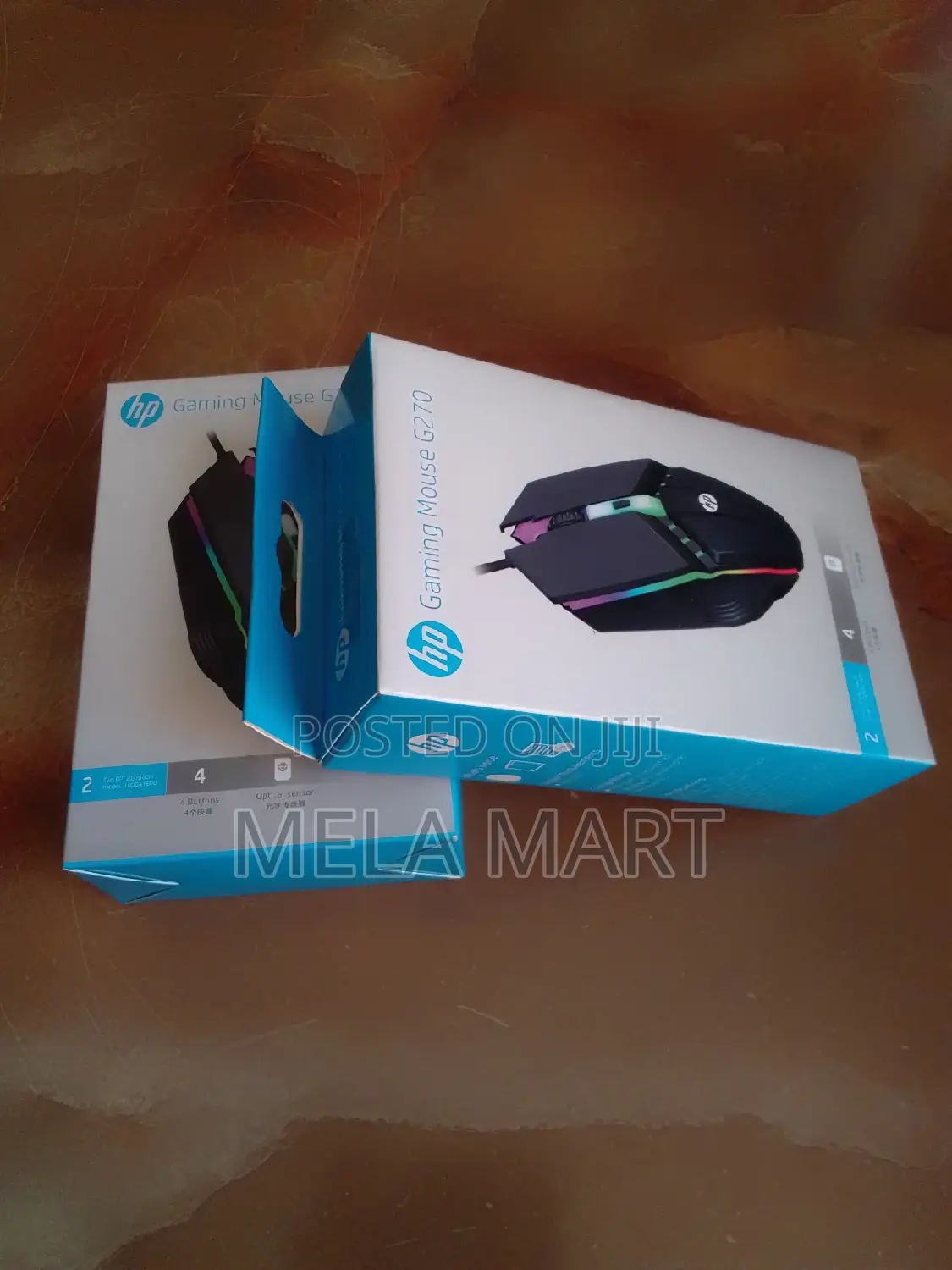 Gaming Mouse RGB Light Mouse HP G270