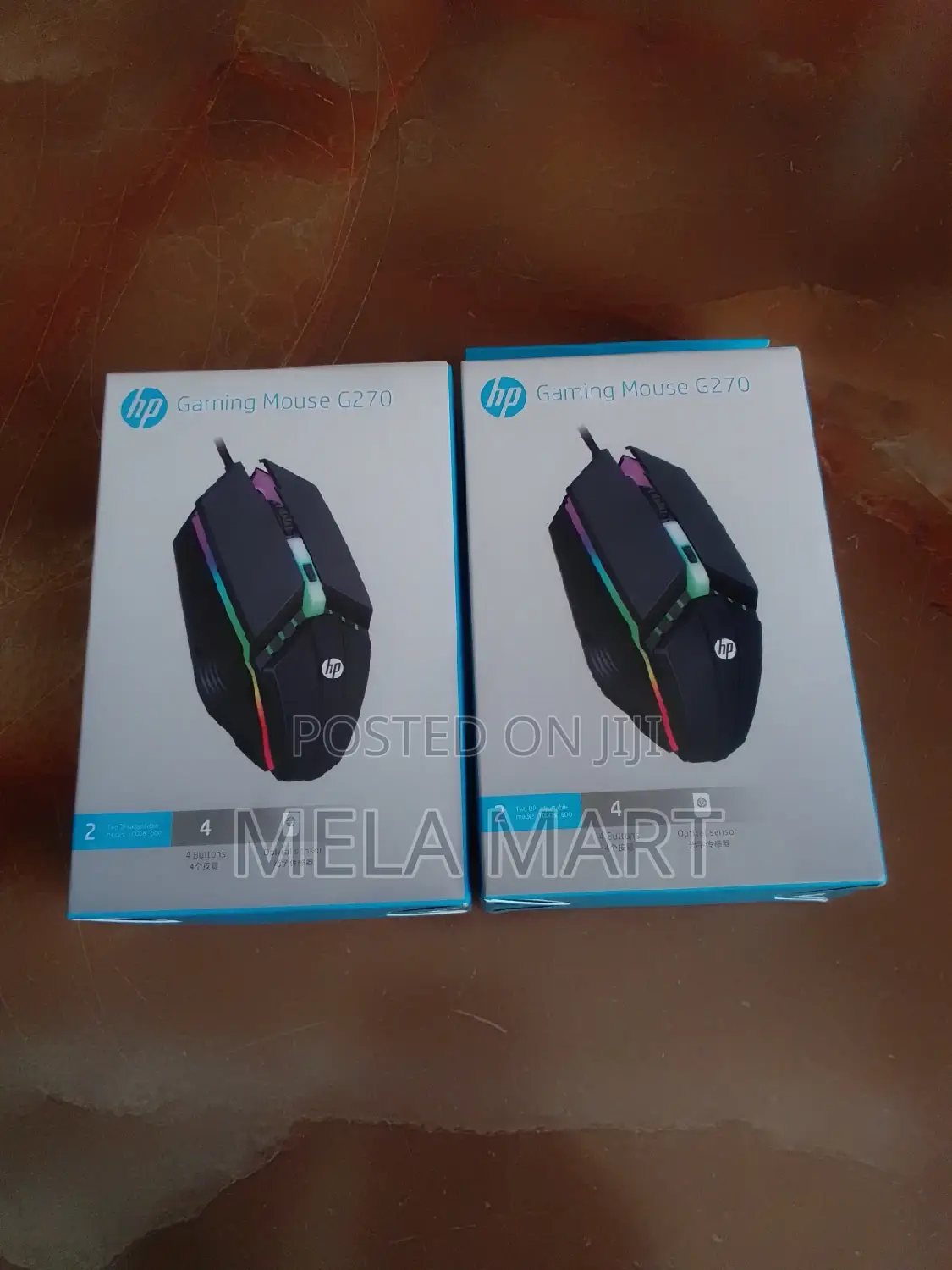 Gaming Mouse RGB Light Mouse HP G270