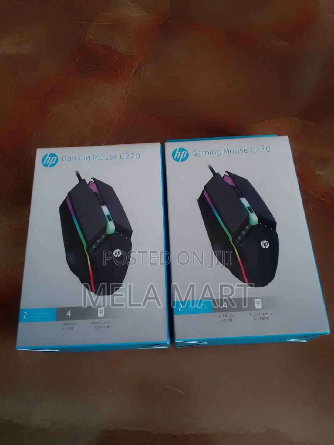 Gaming Mouse RGB Light Mouse HP G270