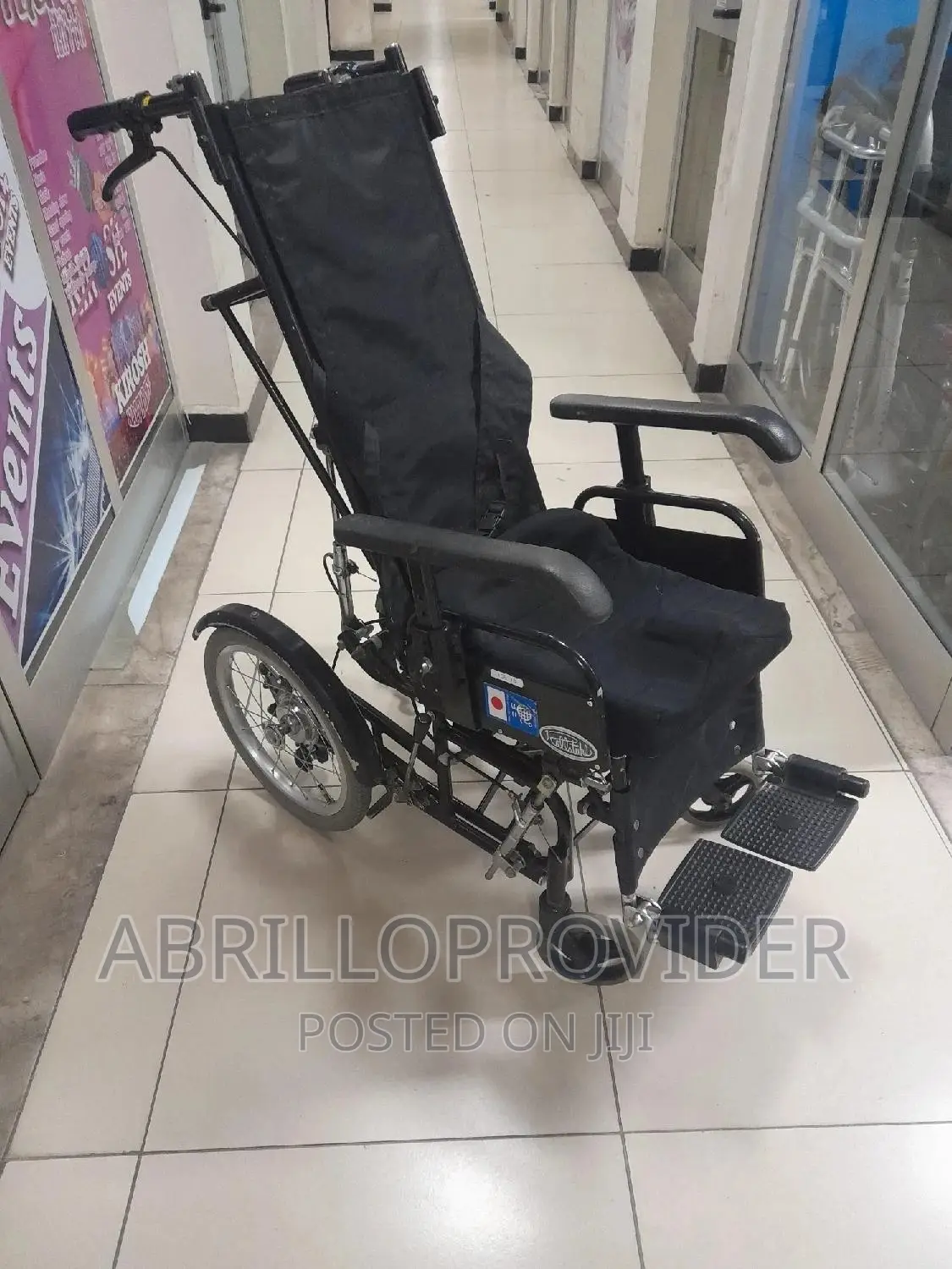 Kids Wheelchair-Slightly Used Wheelchair-(1-7)Yeras Kids