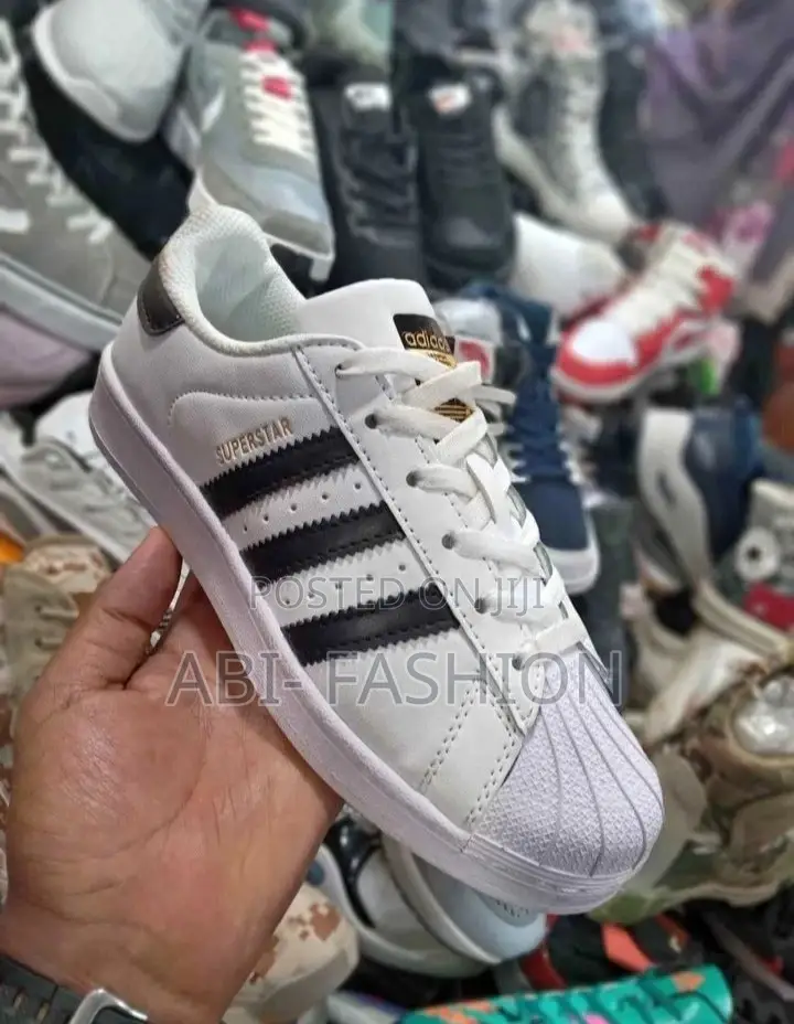 Adidas Old School White and Black