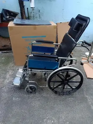 Reclining Commode Wheelchair (Mags Rios Wheels)=Wheelchair