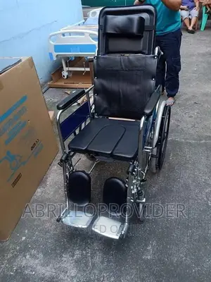 Reclining Commode Wheelchair (Mags Rios Wheels)=Wheelchair