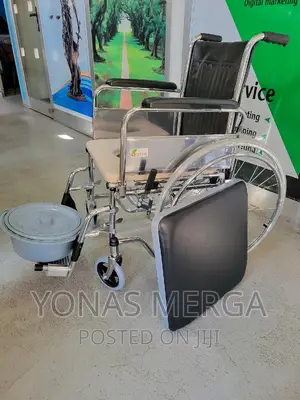 Shower/Toilet/Popo Wheelchair/Dual Brakes / Parking Brakes