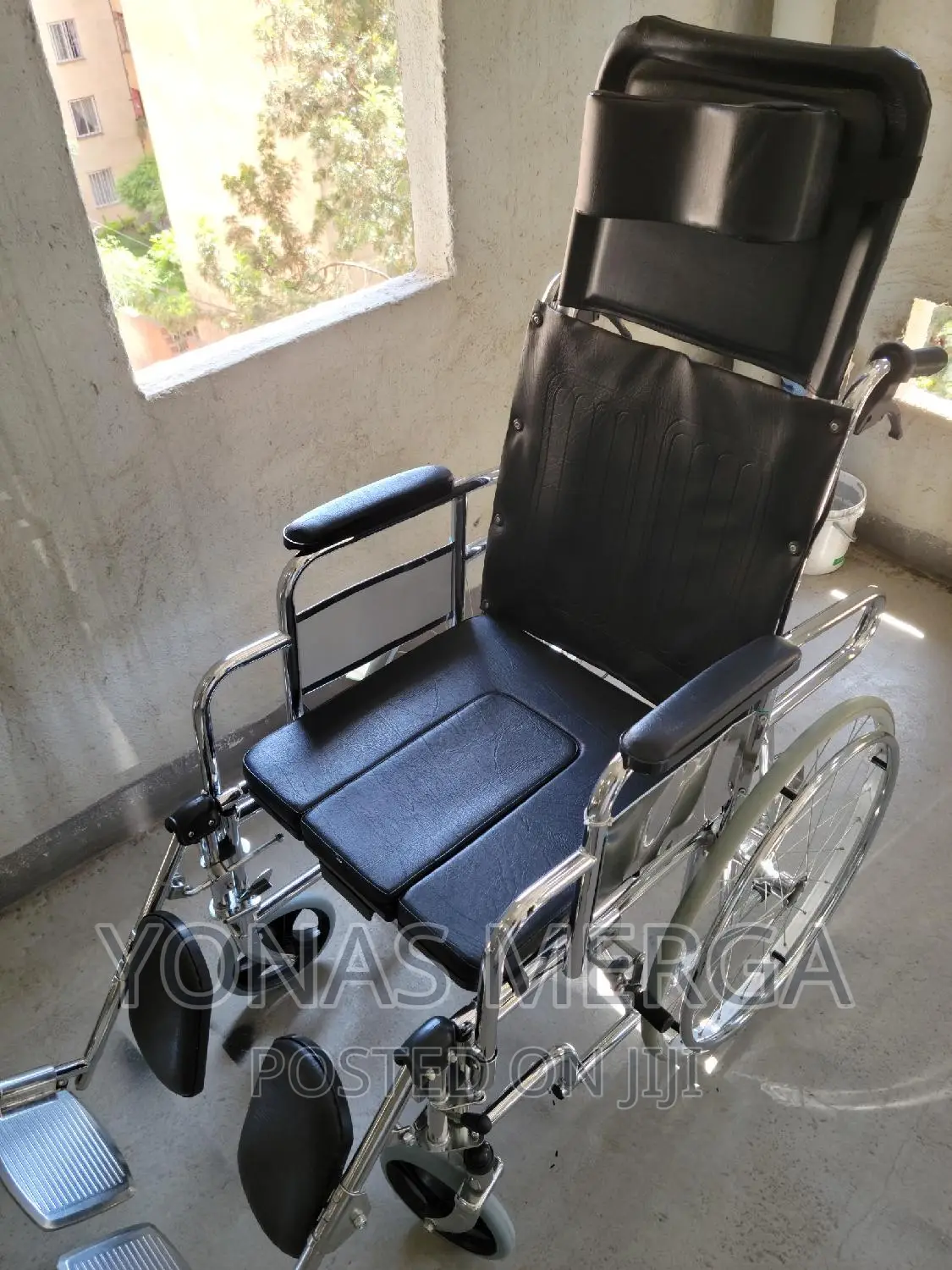Wheelchair_reclining Backrest Armrests,Elevating Leg Rests
