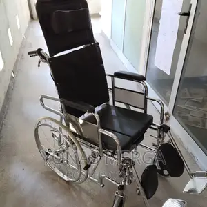 Wheelchair Dual Functions at the Back for Reclining Brakes