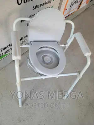 Photo - Toilet Replacement Bucket Chair/Bedside Tabletoilet Chair