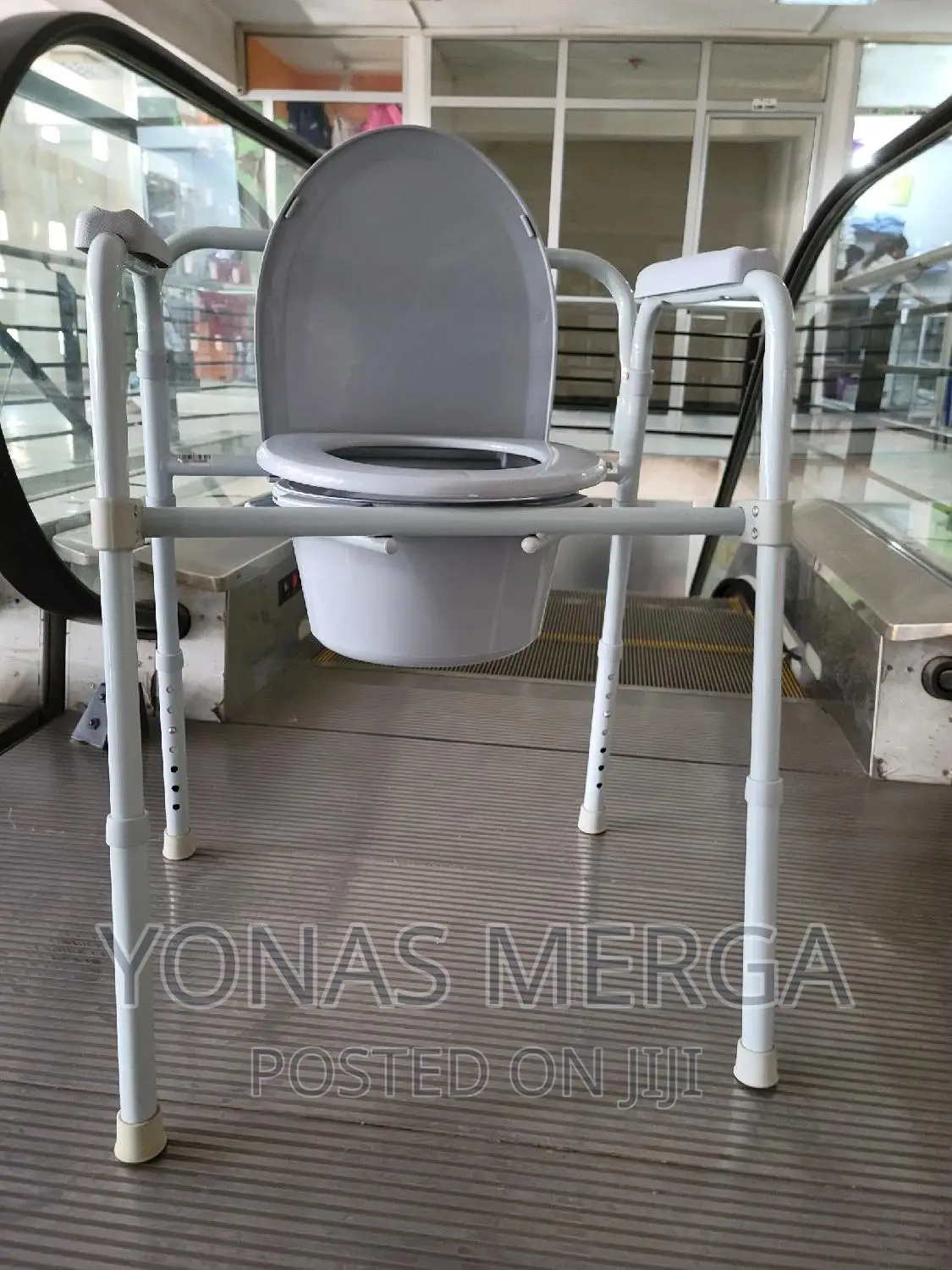 WYCD Commode Toilet Chair - Bedside Commode Potty Chair