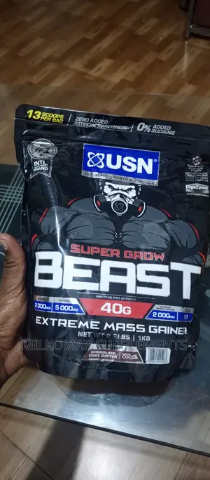 Photo - Extreme Mass Gainer,Super Grow Beast,