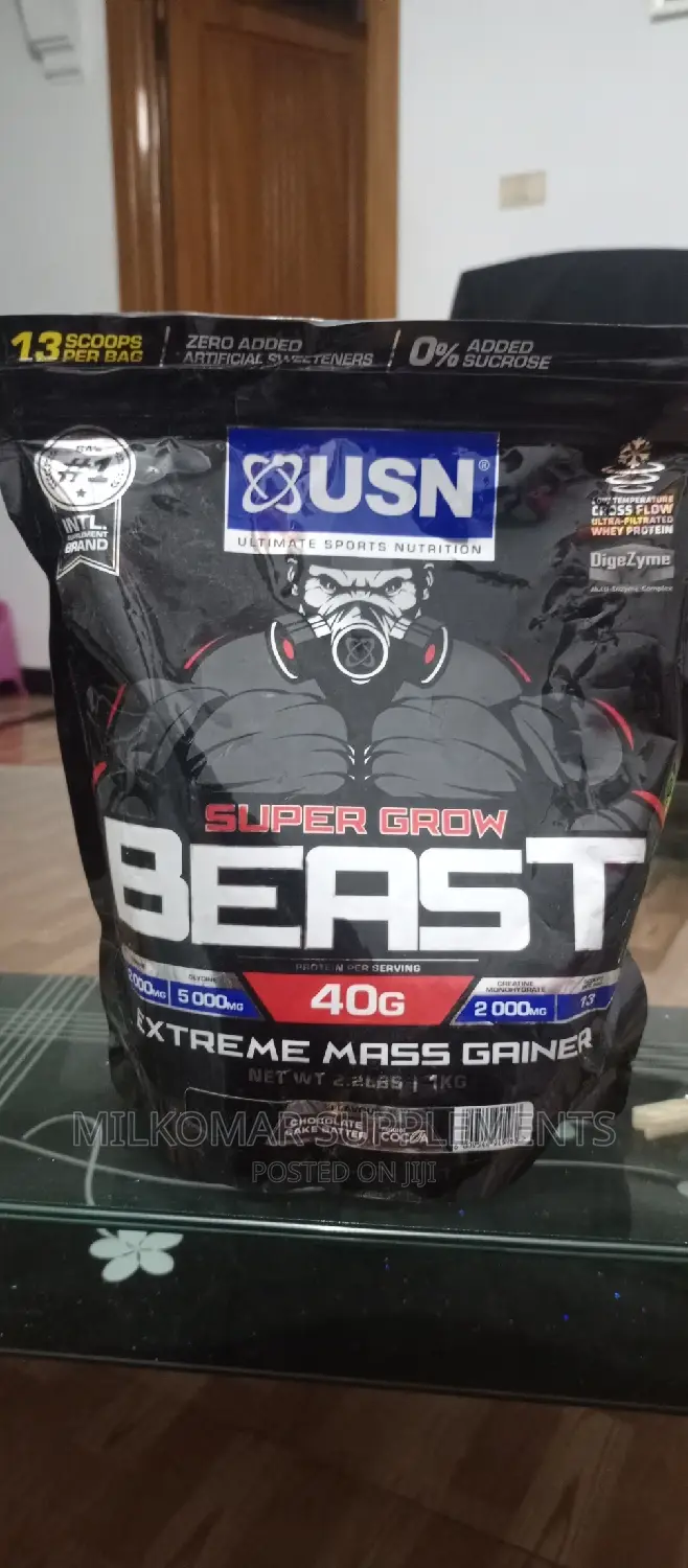 Extreme Mass Gainer,Super Grow Beast,