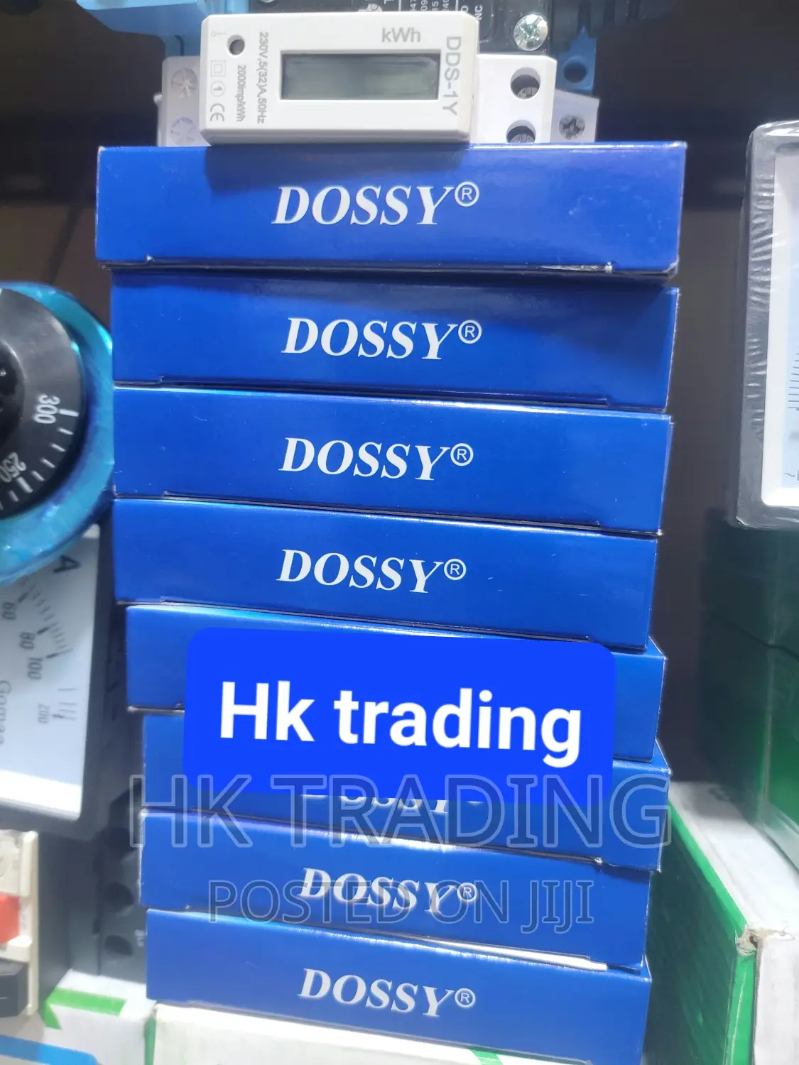 አዲስ ኤሌክትሪክ ፍጆታ ቆጣሪ New Electric Kilowhatt Hour KWH Meter