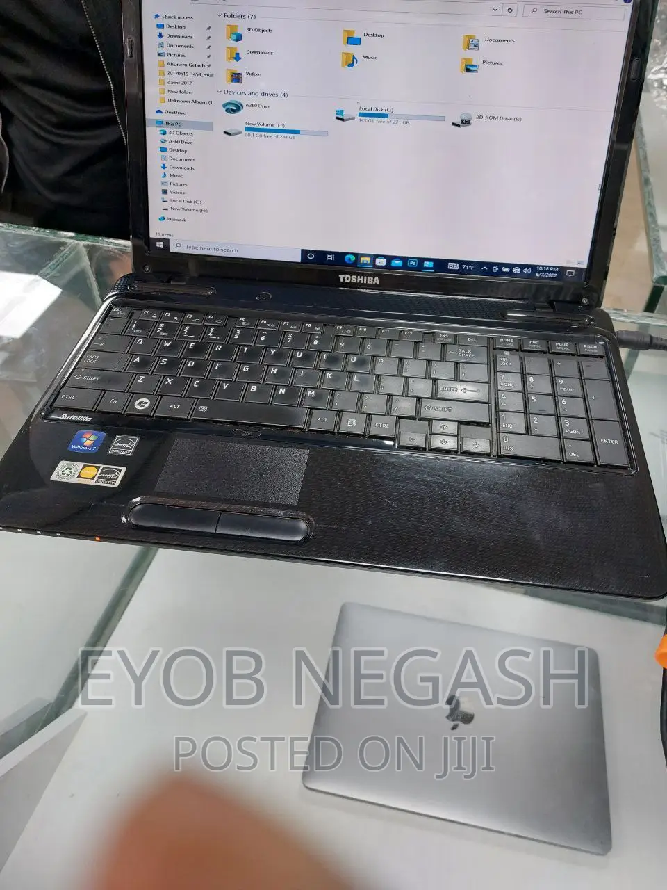 Laptop Toshiba Portege A30 4GB Intel Core I5 HDD 500GB