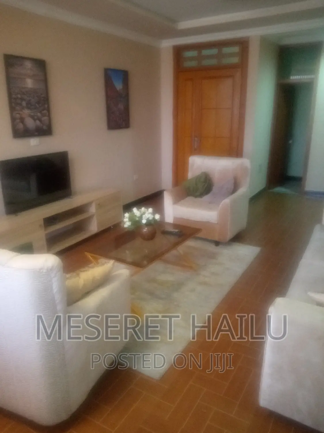 Furnished 2bdrm Apartment in Bole Atelase for rent
