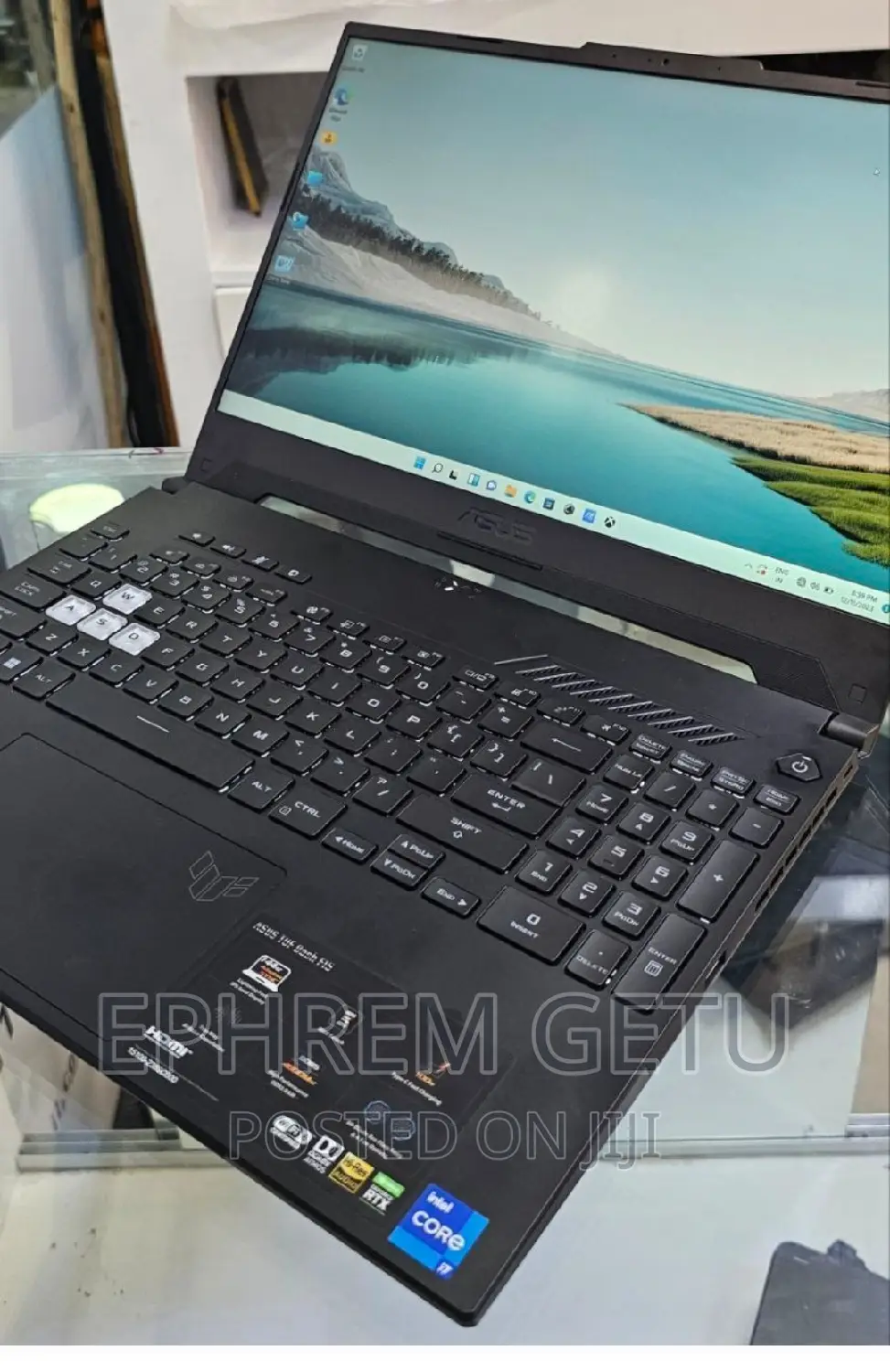 New Laptop Asus TUF Gaming A15 16GB Intel Core I7 SSD 1T