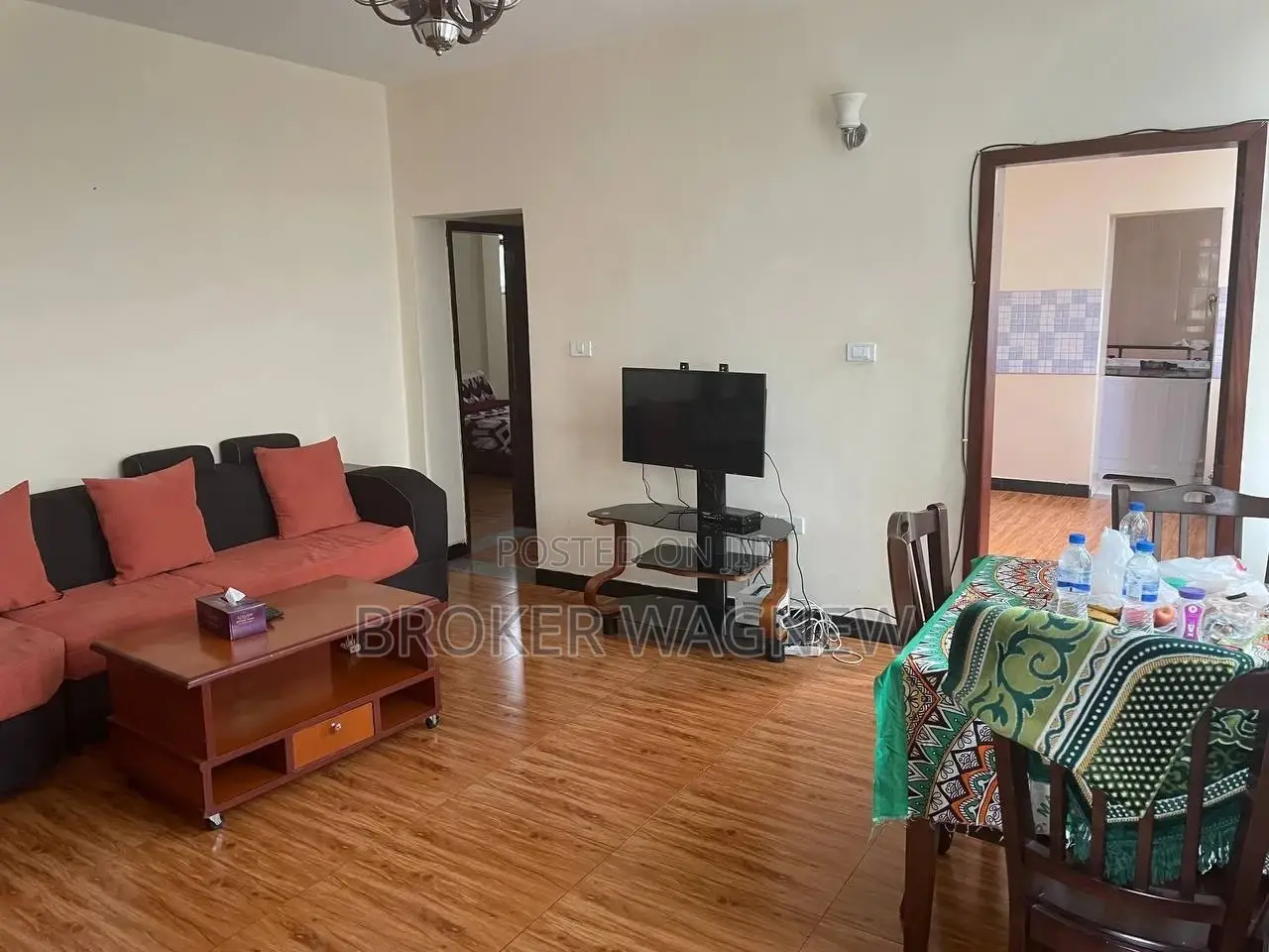 Furnished 2bdrm Apartment in Kirkos for rent