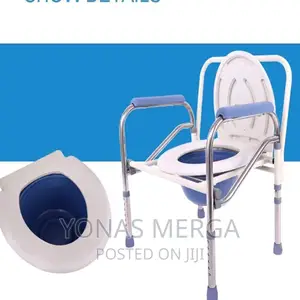 Photo - Commode Chair_strong Stability: Wide Seat With Support Arm