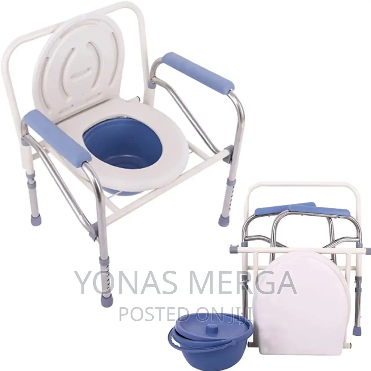 Toilet Chairadjustable Height For Convenient Use.Non-slip