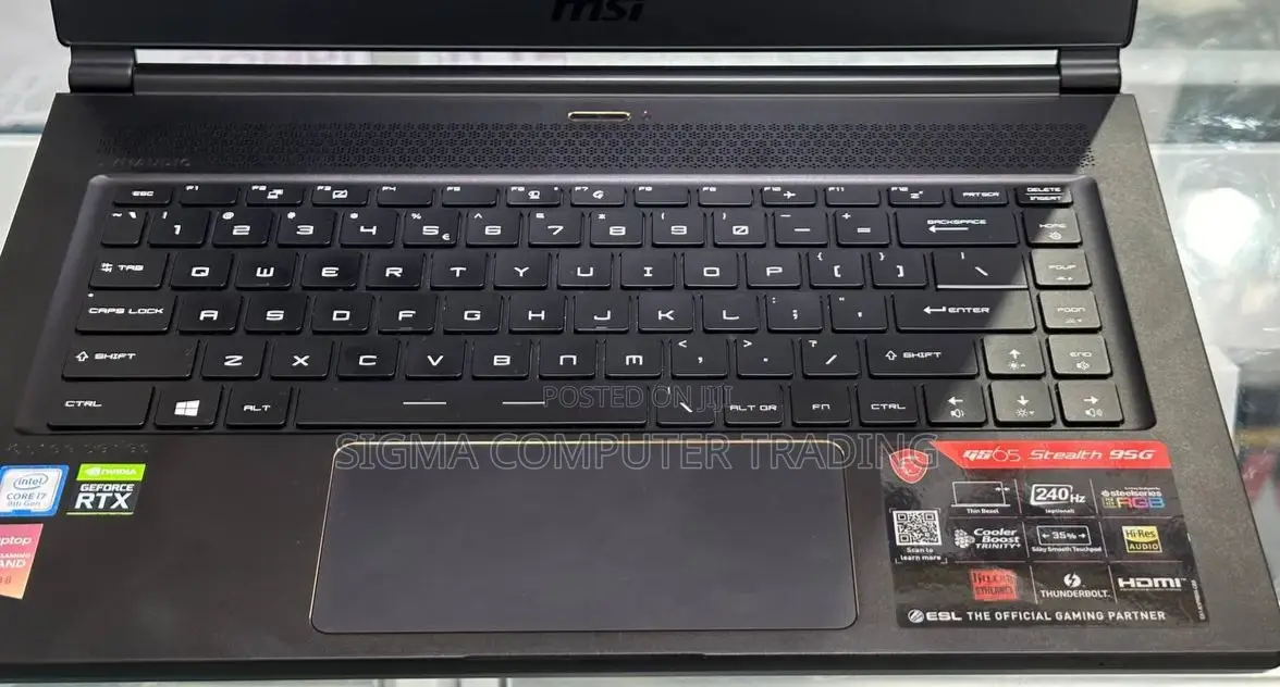 New Laptop MSI GF63 16GB Intel Core I7 SSD 1T