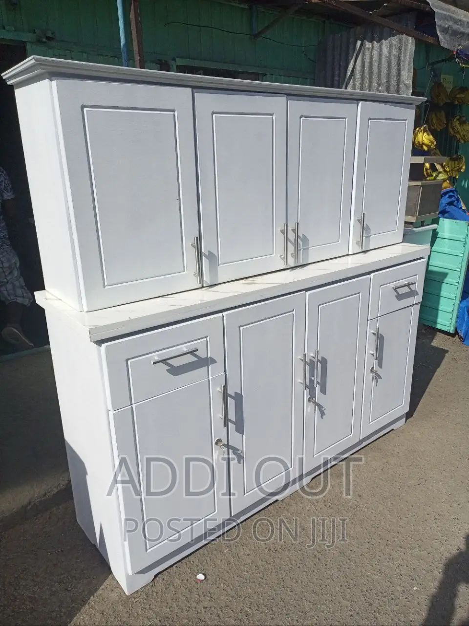 1.60 ኪችን ካቢኔት ከነ ተሰቃዪ