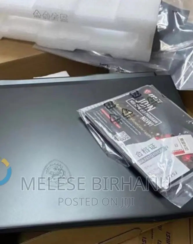 New Laptop MSI 16GB Intel Core I7 SSD 1T