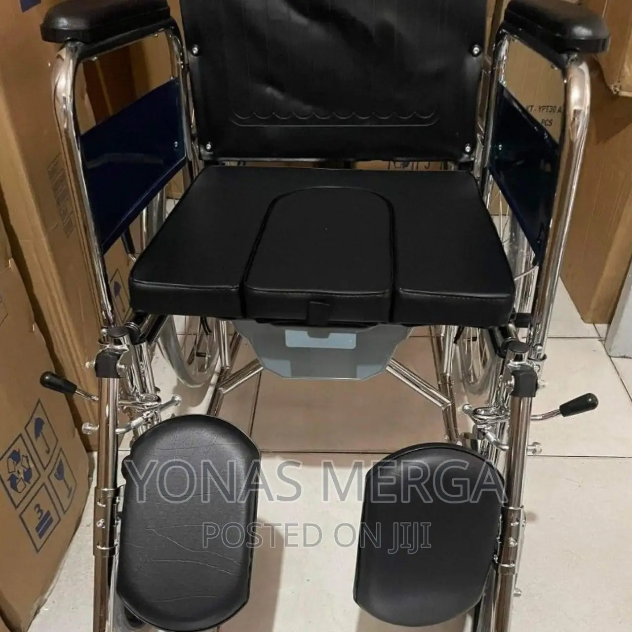 Reclining Wheelchair Mags*Reclining Commode Wheelchair*
