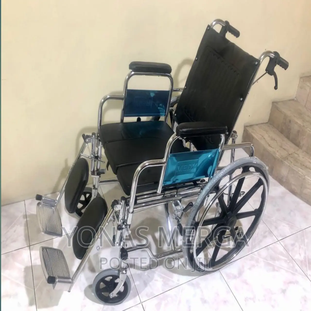 Wheelchair Big Size Brand New! Wheelchair With Leg Support!